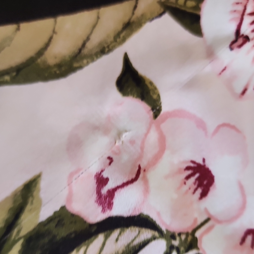 White House Black Markrt Floral Cowl Neck Camisole - Pink Floral - Picture 4 of 10